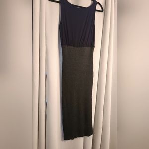 Seraphine Maternity - Never Worn - Black Top and Grey Dress - Size US 2 Petite